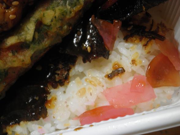 スーパー万代ののり弁当 万代多田店_c0118393_17541475.jpg