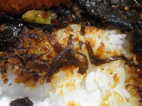 スーパー万代ののり弁当 万代多田店_c0118393_17552157.jpg