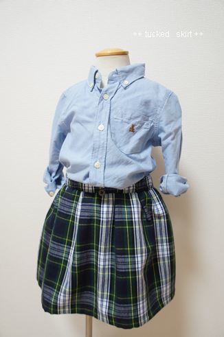 toco．tucked　skirt　size100～120_c0340650_22293800.jpg