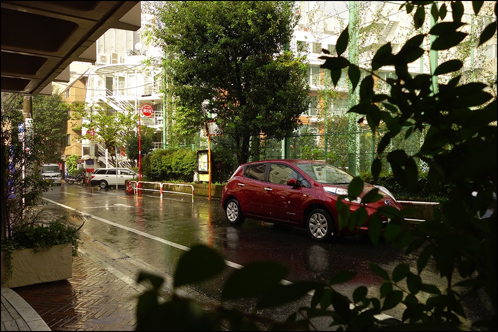 真夏日の天気雨＆初めてのお蕎麦屋さんでお漬け物の盛り合わせ_a0031363_0301463.jpg