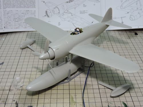 川西 水上戦闘機 強風一一型(艦これ仕様) : 大砲鳥の気儘な 川西 水上戦闘機 強風一一型(艦これ仕様) : 大砲鳥の気儘な