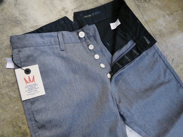 今秋冬に注目★ SLACKS WORK TROUSERS 。。。By Kato AAA_d0152280_15345060.jpg