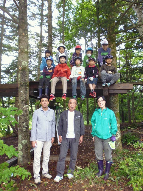 みんなでツリーハウスをつくる 中山設計空間工房 Blog みんなでツリーハウスをつくる 中山設計空間工房 Blog