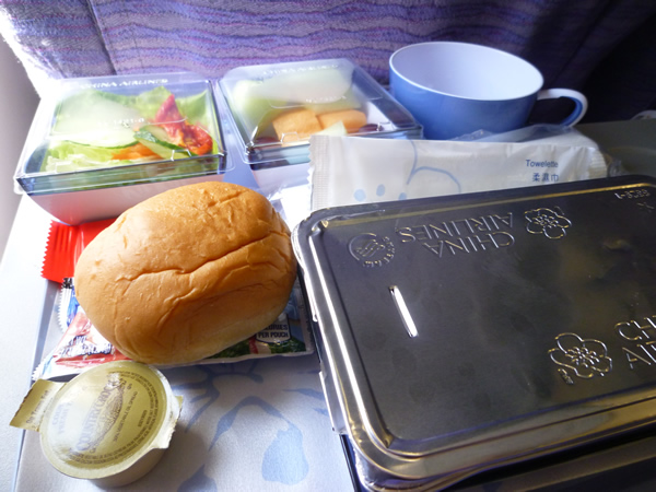 CHINA AIRLINES ホノルル→成田便の機内食2015春_c0152767_2126924.jpg