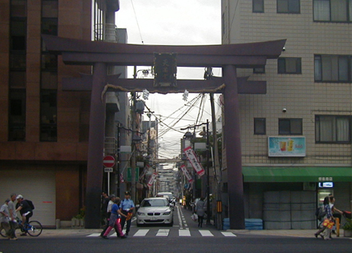 ●神社の造形―大阪天満宮の鳥居_d0053294_213596.jpg