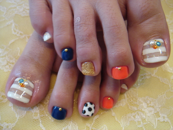 FOOT☆クリア×ボーダー_d0101450_17003412.jpg