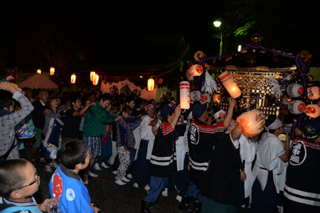 山中諏訪神社・安産祭り・宵祭り_b0199522_15443054.jpg