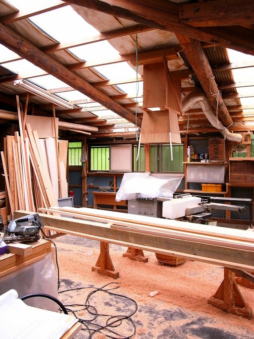 森大工さんの作業場 新建工舎設計の家づくり