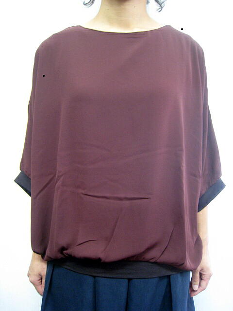 ｃｌｏｃｈｅ （ クロッシェ ）　ドルマンＴＯＰＳ  ＷＩＮＥ_a0089359_12414233.jpg