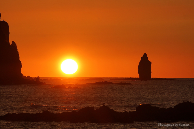 積丹の夕日_c0106977_10543790.jpg