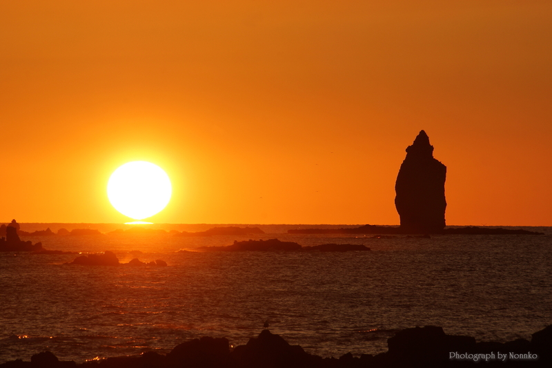 積丹の夕日_c0106977_10545013.jpg