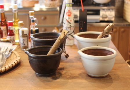 堀越窯のすり鉢と千鳥酢 : 京都の器屋 京都おうち