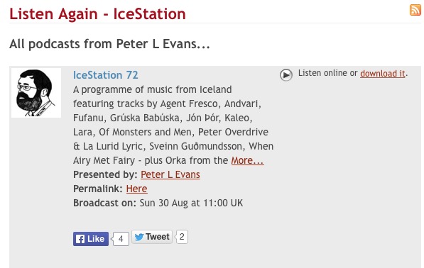 アイスランドの旬の音楽満載！ネット上で聞けるイギリス発のラジオIceStation_c0003620_3213245.jpg