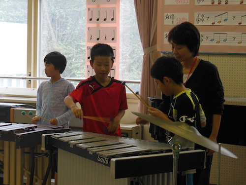 おとどけアート 星置東小学校×永田壮一郎 「BLINK」_a0062127_20212163.jpg