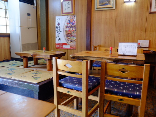 「島根・松江 上田そば店の釜揚げそば」_a0000029_16545554.jpg