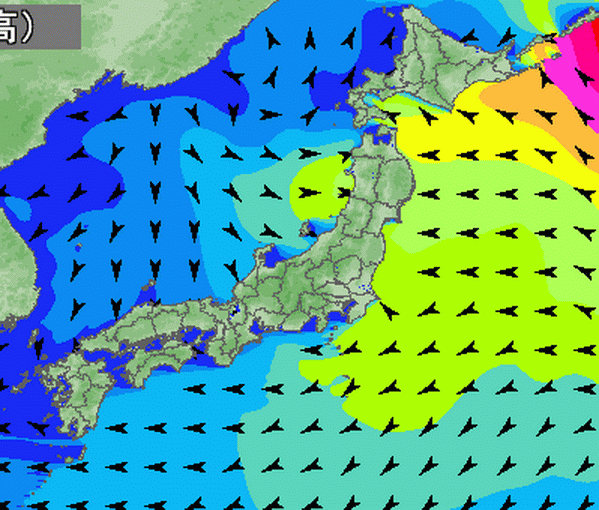 明日は関西、中部、関東南沿岸は出航できそうです！【カジキ・マグロトローリング】_f0009039_09253872.gif