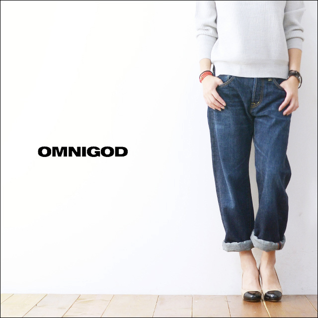 OMNIGOD[オムニゴッド] 5P LOOSE STRAIGHT JEANS [50-565A] LADY\'S_f0051306_19351502.jpg