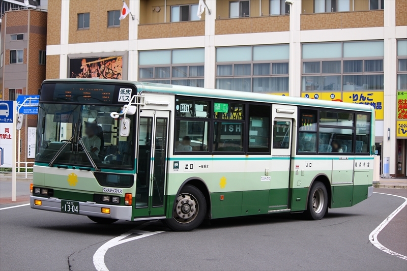 2015 8 青森市営バス 青森22か1304 バスを求めて 更新停止中