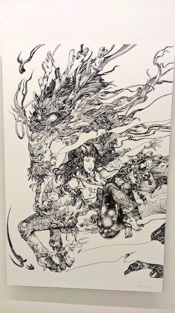 寺田克也個展 TERRA'S BLACK MAKER 2 @ 中野ブロードウェイ
