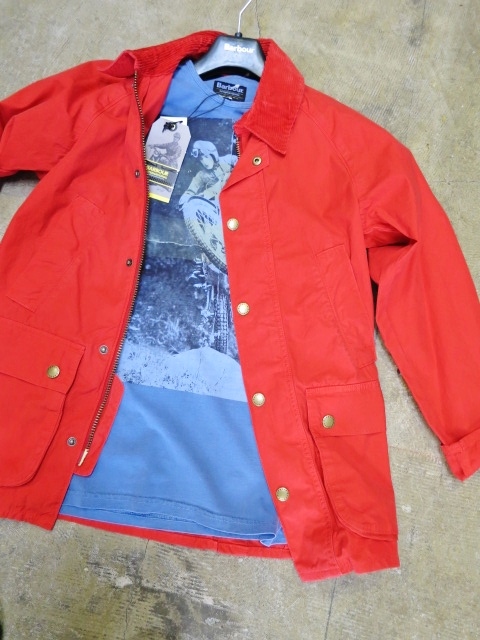 今に◎ 九州の秋冬に◎◎ 期待のBarbour ・・・ NON WAX WASHED BEDAIL!★!_d0152280_19512362.jpg