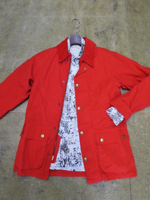 今に◎ 九州の秋冬に◎◎ 期待のBarbour ・・・ NON WAX WASHED BEDAIL!★!_d0152280_1952767.jpg