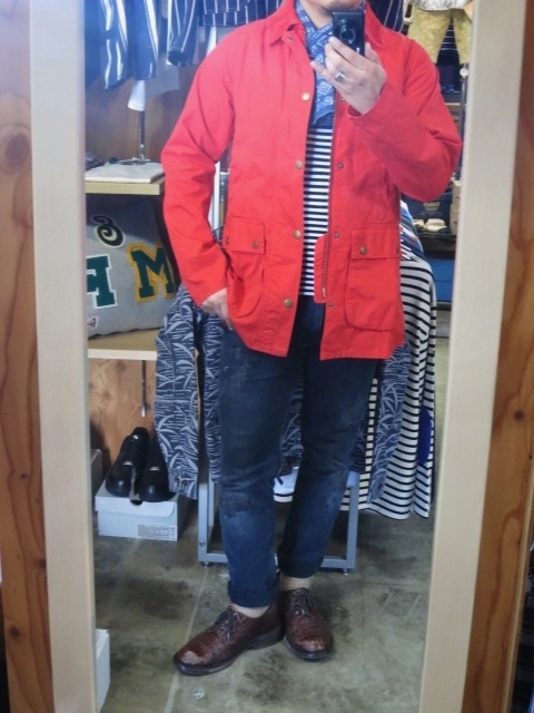 今に◎ 九州の秋冬に◎◎ 期待のBarbour ・・・ NON WAX WASHED BEDAIL!★!_d0152280_2003815.jpg
