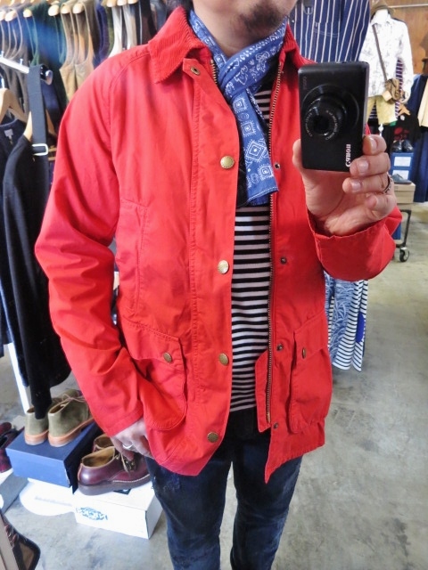 今に◎ 九州の秋冬に◎◎ 期待のBarbour ・・・ NON WAX WASHED BEDAIL!★!_d0152280_2004818.jpg