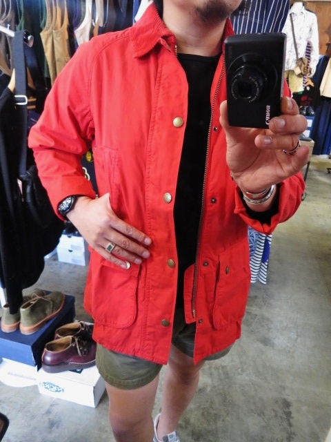 今に◎ 九州の秋冬に◎◎ 期待のBarbour ・・・ NON WAX WASHED BEDAIL!★!_d0152280_2011833.jpg