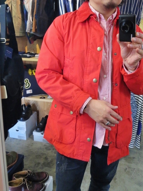 今に◎ 九州の秋冬に◎◎ 期待のBarbour ・・・ NON WAX WASHED BEDAIL!★!_d0152280_2021470.jpg