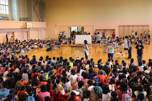 おとどけアート　星置東小学校×永田壮一郎　「最終日」_a0062127_19594558.jpg