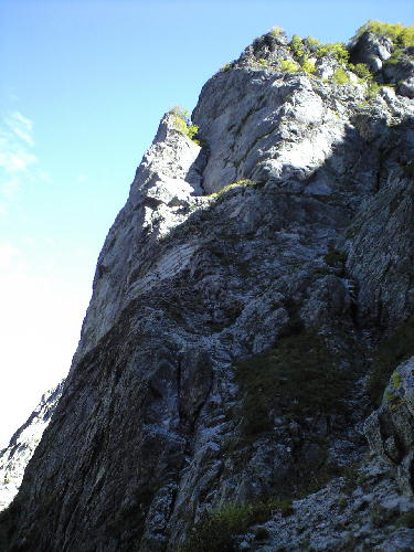 霞沢岳・八右衛門沢遡行(岩偵察)_d0107938_11335853.jpg