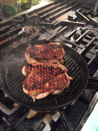 伊達地鶏モモ肉のグリル_b0232958_02020629.jpg
