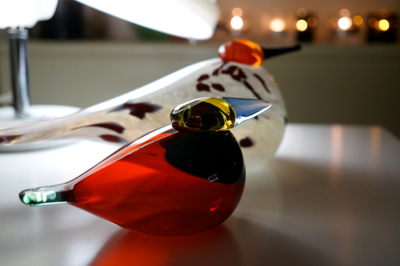 iittala Birds by Toikka -Queen fisher : buckの気ままなblog。 iittala Birds by Toikka -Queen fisher : buckの気ままなblog。