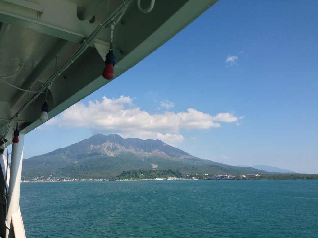 穏やかな桜島_e0145589_23123748.jpg