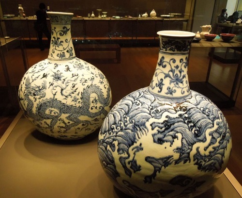 宋汝磁器の3つの足の筆洗をきます 文房 置物 景徳鎮 陶磁器 工芸
