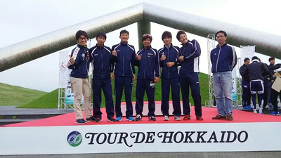 金栄堂サポート:明治大学・小林和希選手 ツールド北海道ご報告&Fact®インプレッション!_c0003493_15394072.jpg