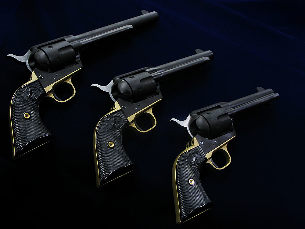 国内初の直営店 CAW Colt 真鍮トリガーガード&バックストラップ 2nd S.A.A. トイガン
