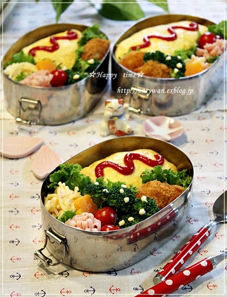 オムライス弁当とモンステラで美活~♪_f0348032_17594389.jpg
