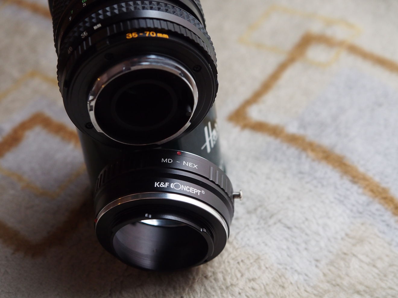 ミノルタのズームレンズ：MDロッコール 35-70ミリf3.5 : 猿画堂