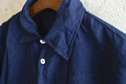 linen&hemp grand-pa shirts over dyed_f0226051_17414250.jpg