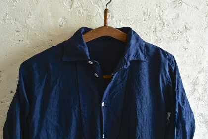 linen&hemp grand-pa shirts over dyed_f0226051_17454170.jpg