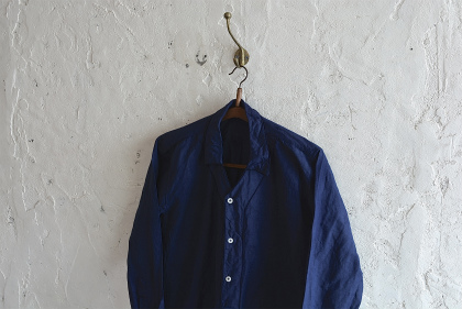 linen&hemp grand-pa shirts over dyed_f0226051_17465463.jpg