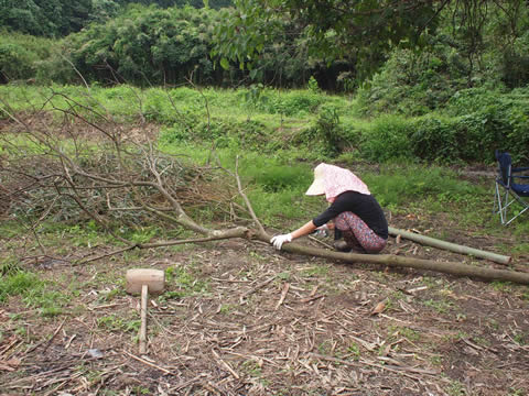 やつだ開拓団9月 野営キャンプの様子_c0177665_10475638.jpg