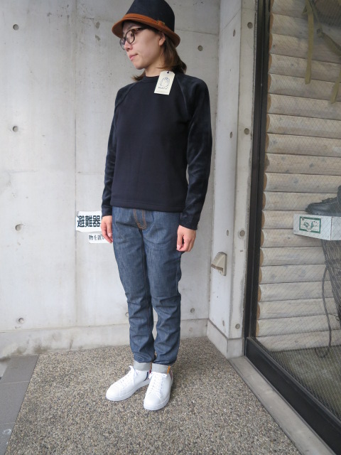 Kato 今秋冬・注目のITEM！　ベルベット切り替え CRUE SWEAT！？_d0152280_2013155.jpg