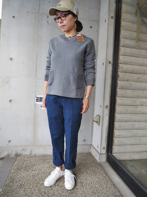 Kato 今秋冬・注目のITEM！　ベルベット切り替え CRUE SWEAT！？_d0152280_20181421.jpg