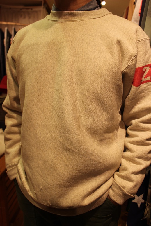 JACKSON MATISSE \"REVERSE WEAVE CREW NECK SWEAT\" ご紹介_f0191324_8481644.jpg