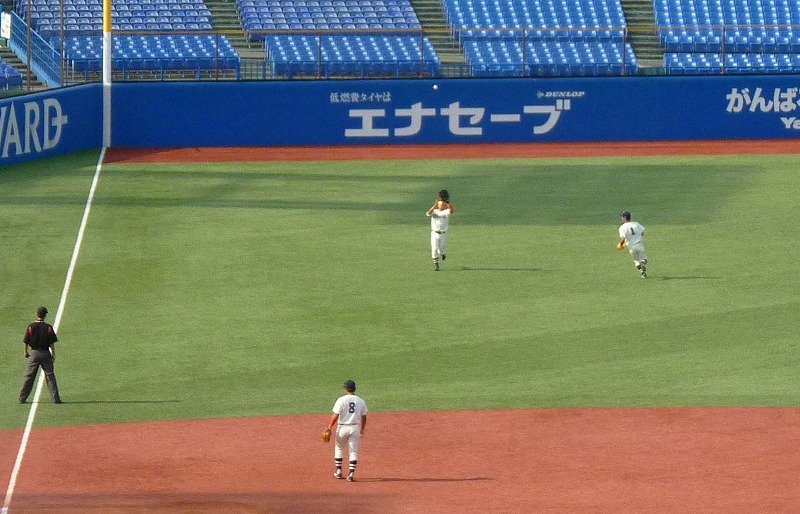 中央大対國學院大 9月15日 東都大学野球1部 後半_b0166128_16204157.jpg