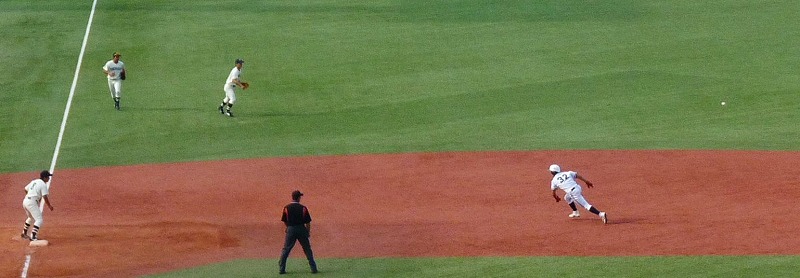 中央大対國學院大 9月15日 東都大学野球1部 後半_b0166128_16274490.jpg
