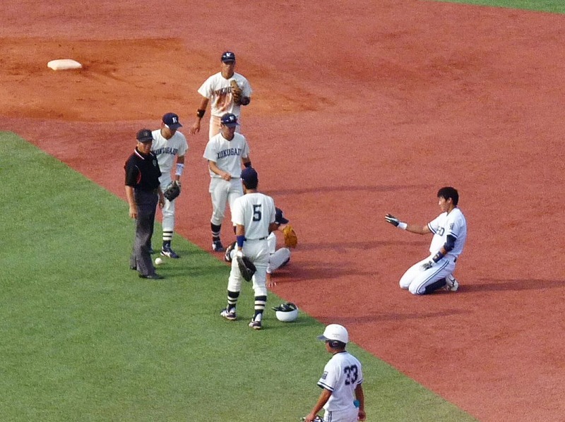 中央大対國學院大 9月15日 東都大学野球1部 後半_b0166128_162915.jpg