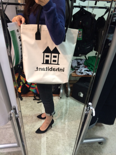 inhabitant展示会⭐︎ トートバッグ_c0151965_14553532.jpg
